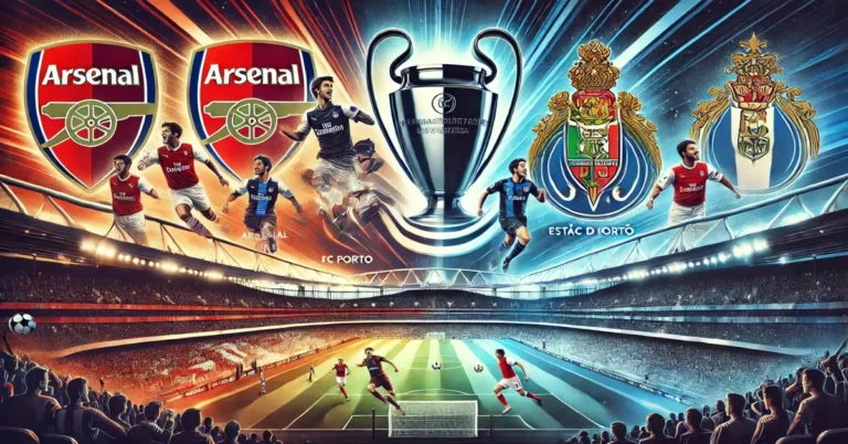 arsenal vs fc porto timeline